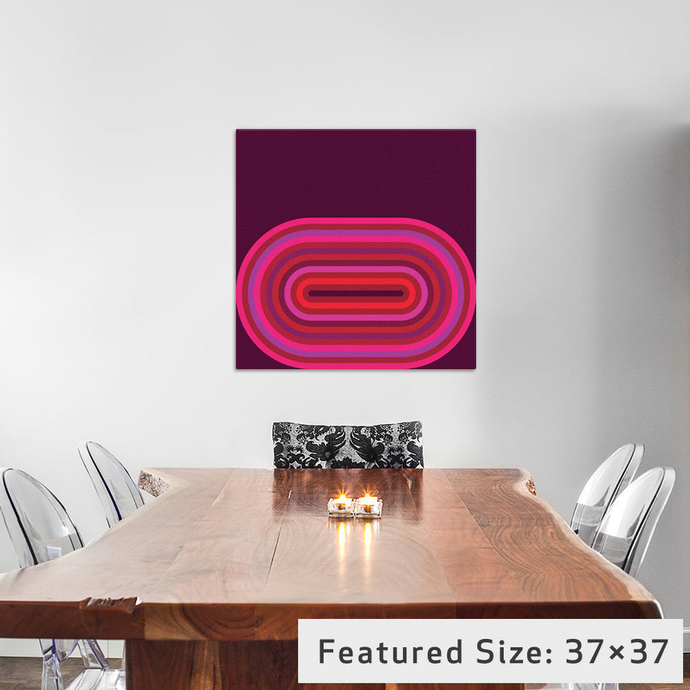 "Flow Hot II" by Greg Mably, 37x37x1.5