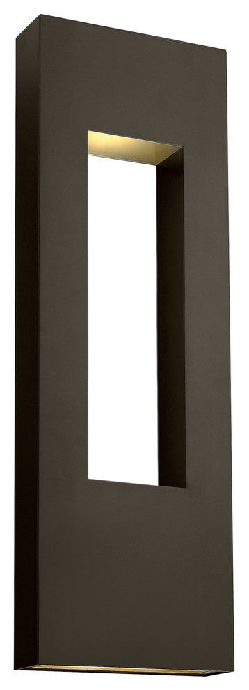 Hinkley Atlantis Outdoor Extra Large Wall Mount Lantern, Bronze