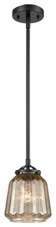 Chatham 1-Light Mini Pendant, Oil Rubbed Bronze, Mercury