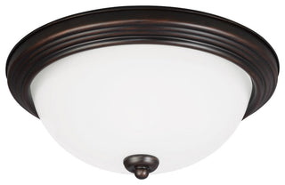 Generation Lighting 77263 Geary 11"W Flush Mount Bowl Ceiling - Bronze