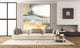 Minerals I Fine Art Giant Canvas Print, Yellow, Gray, 54"X54"