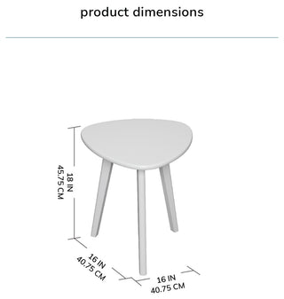 Armstrong End Table, Walnut, 18"