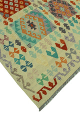 Sangat Kilim Anargul Ivory/Rust Rug, 8'3x11'3