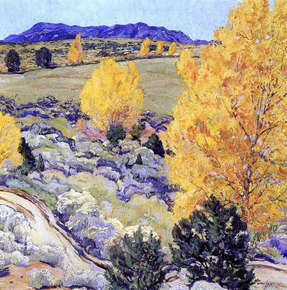 Walter Ufer Panoramic Landscape Wall Decal
