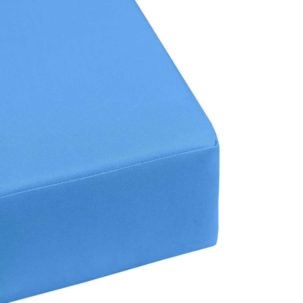Style5 Twin Knife Edge Outdoor Mattress Bolster Slip Cover COMPLETE SET AD102