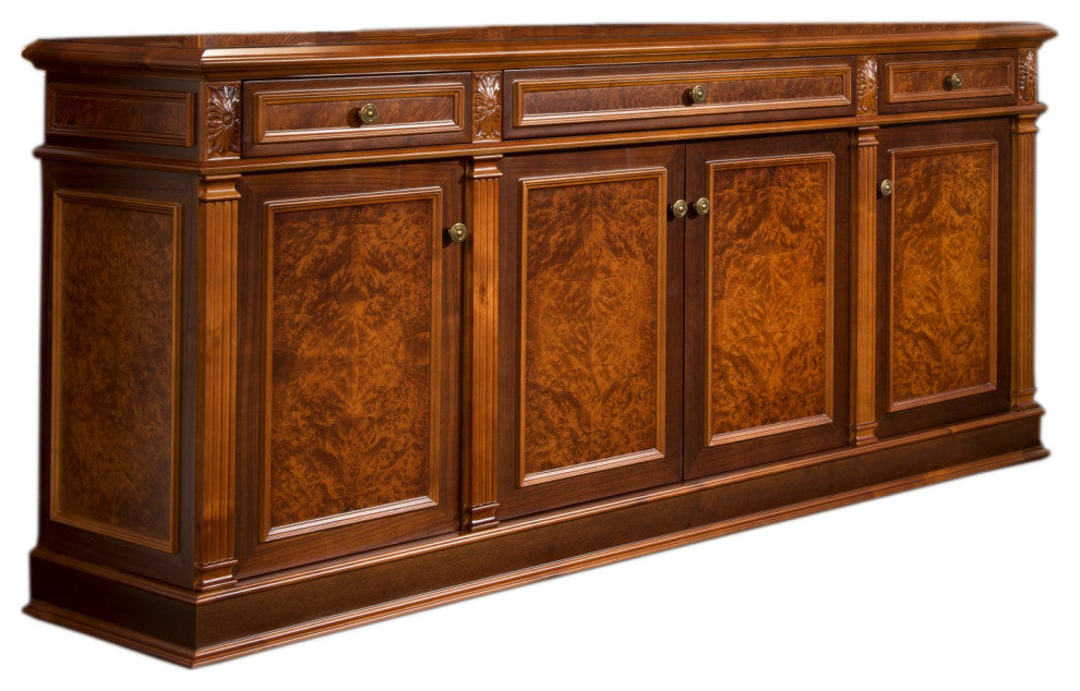 Genoa 82.68" Executive Desk, 0807 Option