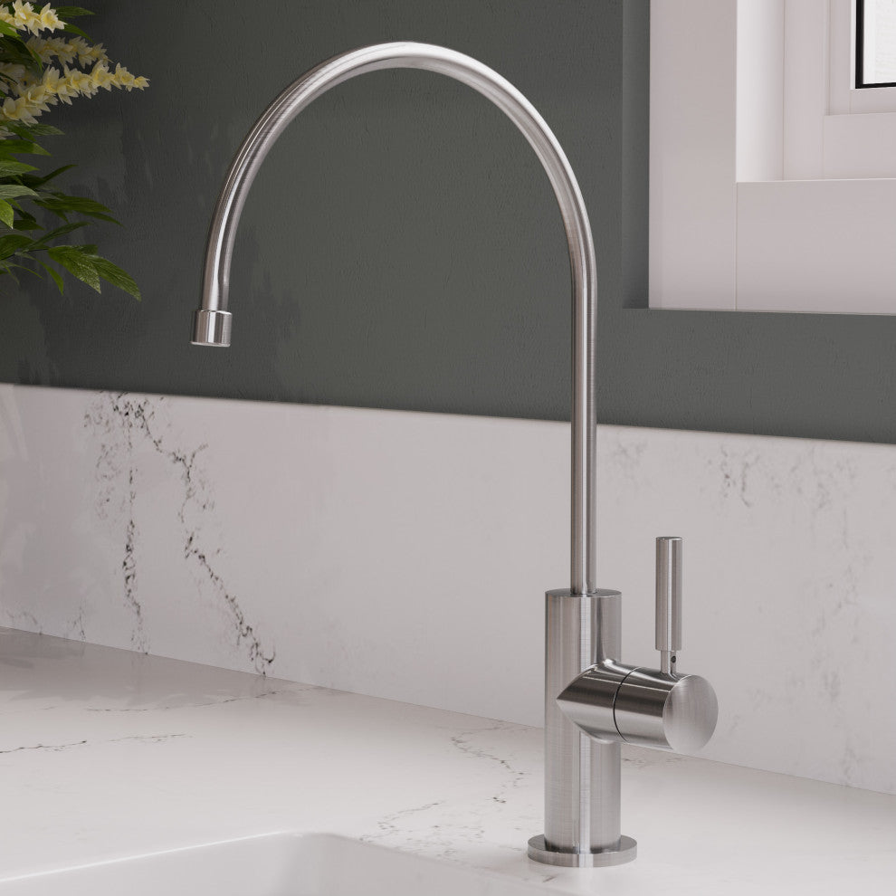 ALFI brand AB5008-BSS Brushed Stainless Steel Goose Neck Water Dispenser