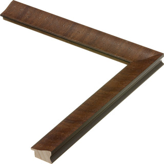 Bravo Brown Picture Frame, 1-5/8", Easle Back, Traditional, 8 x 10