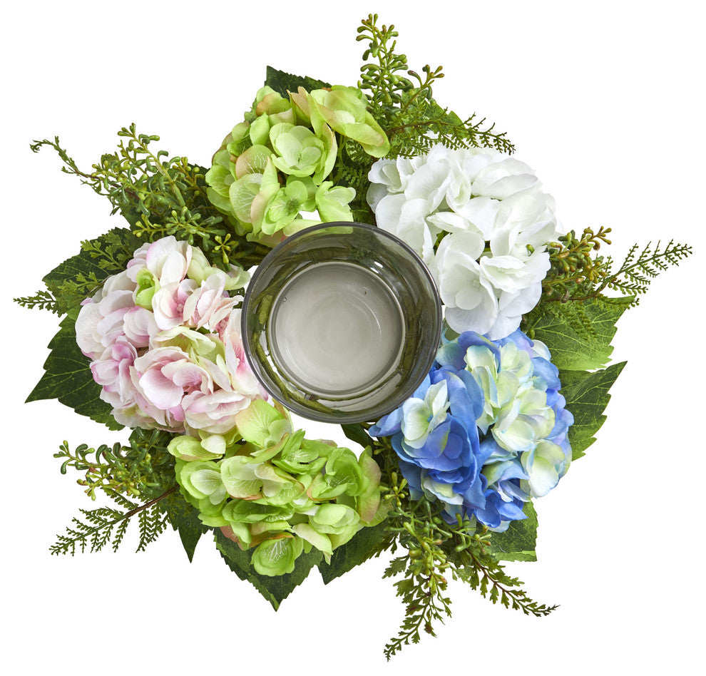 Hydrangea Artificial Candelabrum