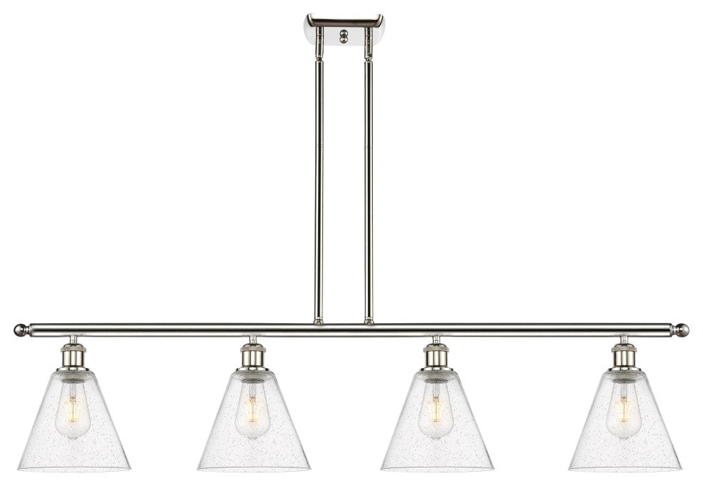 Innovations 516-4I-PN-GBC-84-LED 4 Light Island Light, Polished Nickel