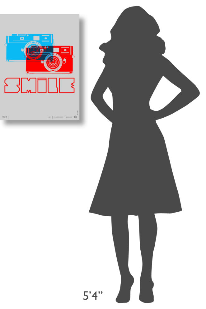 "Smile Camera" Poster Fine Art Print