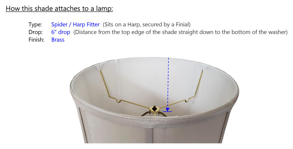 Brickly Cylinder Lampshade, 16"x15"x18"
