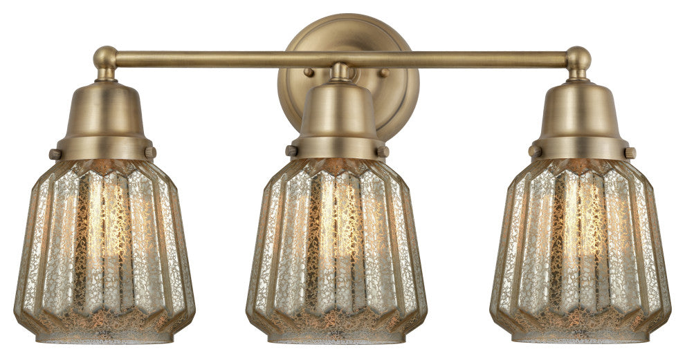 Innovations 623-3W-BB-G146 3 Light 22" Bath Vanity Light, Brushed Brass