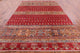 8' 2" X 11' 6" Khorjin Super Kazak Hand-Knotted Rug Q5233