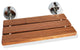 Wall-Mounted Teak Wood Folding Shower Seat