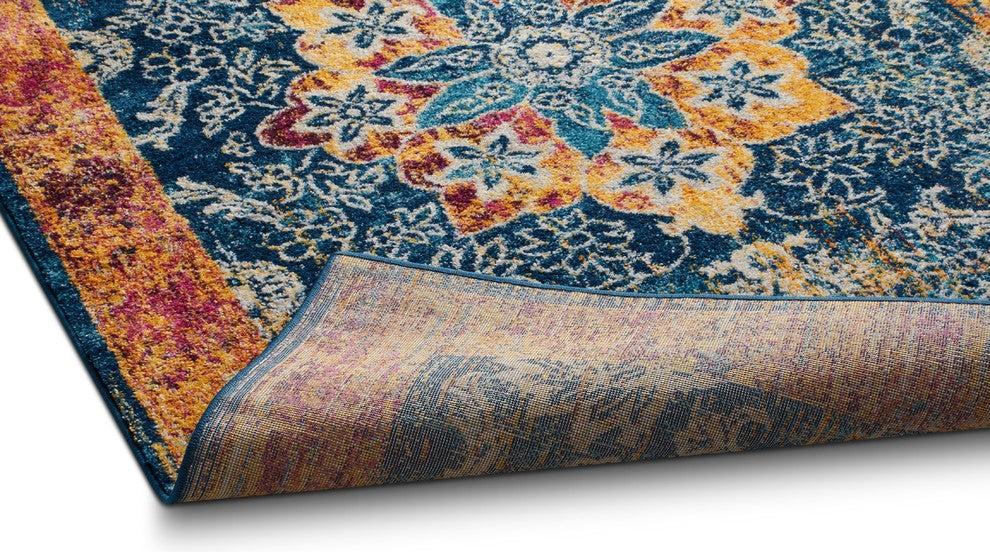 Well Woven Vettore Figaro Traditional Medallion Floral Multi Area Rug
