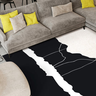 Apart Abstract Art Area Rug, 7.5'x10.3'