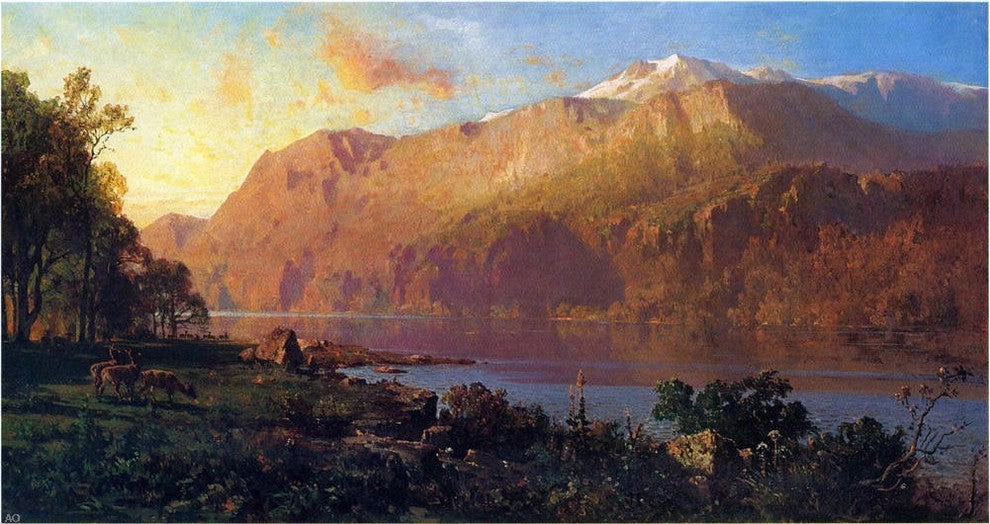 Thomas Hill Emerald Lake Near Tahoe Wall Decal