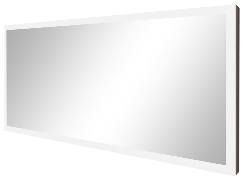 Smart Angelina Dimmable LED Bathroom Mirror with Voice Control, 72" x 30"