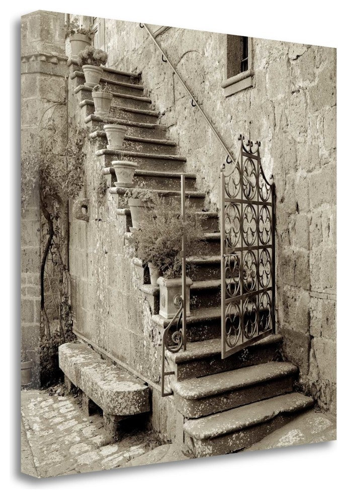 "Umbria Scala - 1" By Alan Blaustein, Giclee Print on Gallery Wrap Canvas