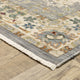 Leoness Oriental Indoor Area Rug, Grey, 3'3" X 5'