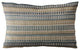 Plutus Blue Strings Stripe Luxury Throw Pillow, 20"x26"