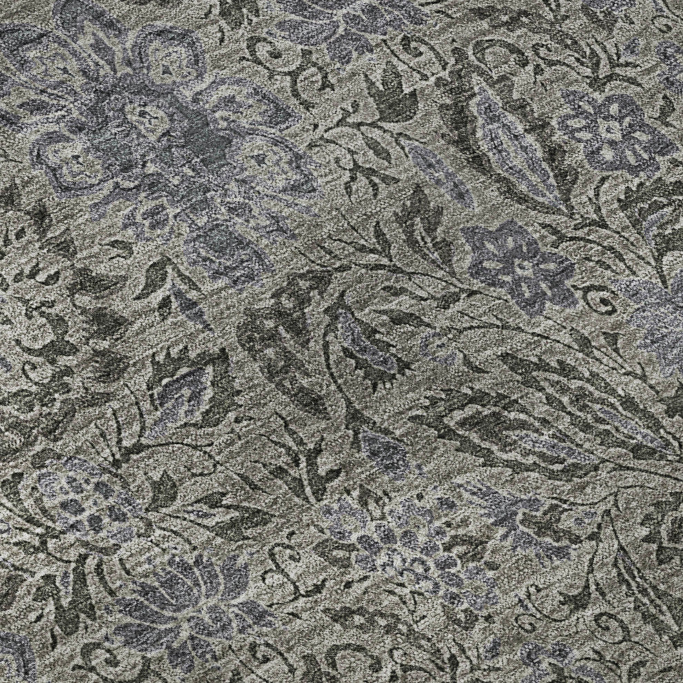 Premium Machine Washable Mayfield AMF660 Khaki 2'3" x 7'6" Runner Rug
