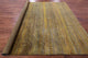 9' Square Super Savannah Gabbeh Hand-Knotted Wool & Silk Rug - Q13068