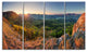 "Spring Forest Slovakia" Canvas Print, 4 Panels