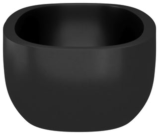 Avalon NativeStone Freestanding Soaking Tub, Charcoal, 62"