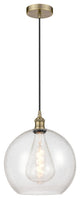 Innovations 616-1P-AB-G124-12-LED 1-Light Mini Pendant, Antique Brass
