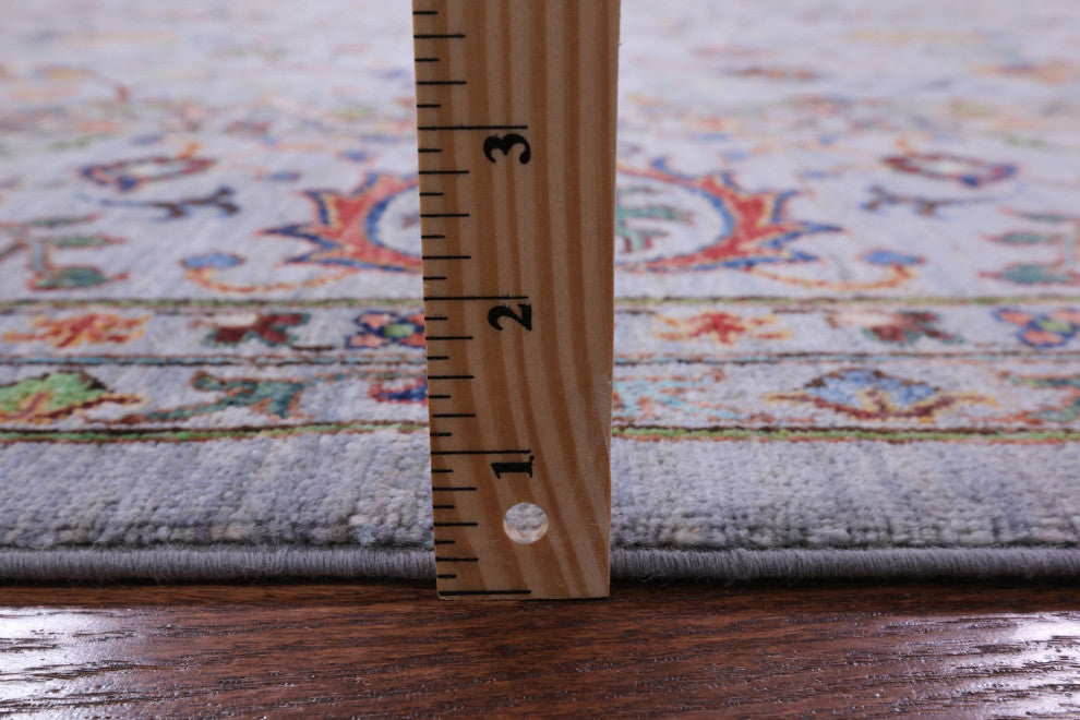 9' 0" X 12' 0" Persian Tabriz Handmade Wool Rug Q8216