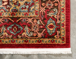 Unique Loom Red Ardashir Sahand 3' 3 x 5' 3 Area Rug