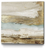 "Playa Secreto II" Museum Mounted Canvas Print, 20"x20"