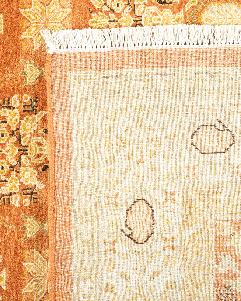 Mogul, One-of-a-Kind Hand-Knotted Area Rug Brown, 8'1"x8'9"