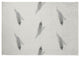 Feather Stripe Spring Chenille Rug, Lunar Gray, 5'x7'