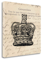 "Royalty I" By Sabine Berg, Giclee Print on Gallery Wrap Canvas, Ready to Hang