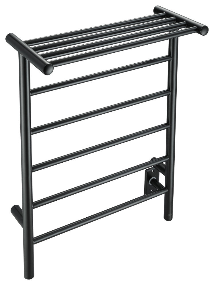 Miazzo 5-Bar Wall Towel Warmer w/ Shelf