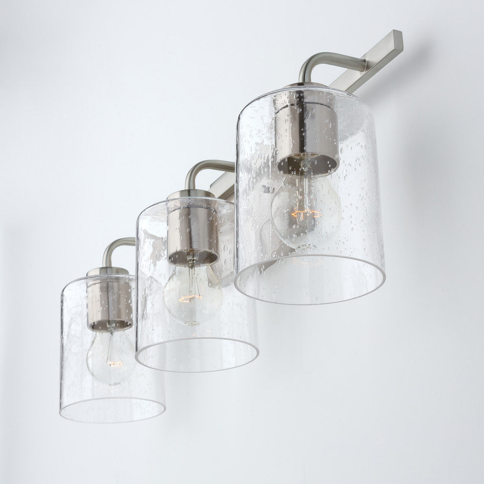 Capital Lighting 128531-449 Greyson 3 Light 25"W Bathroom Vanity - Chrome