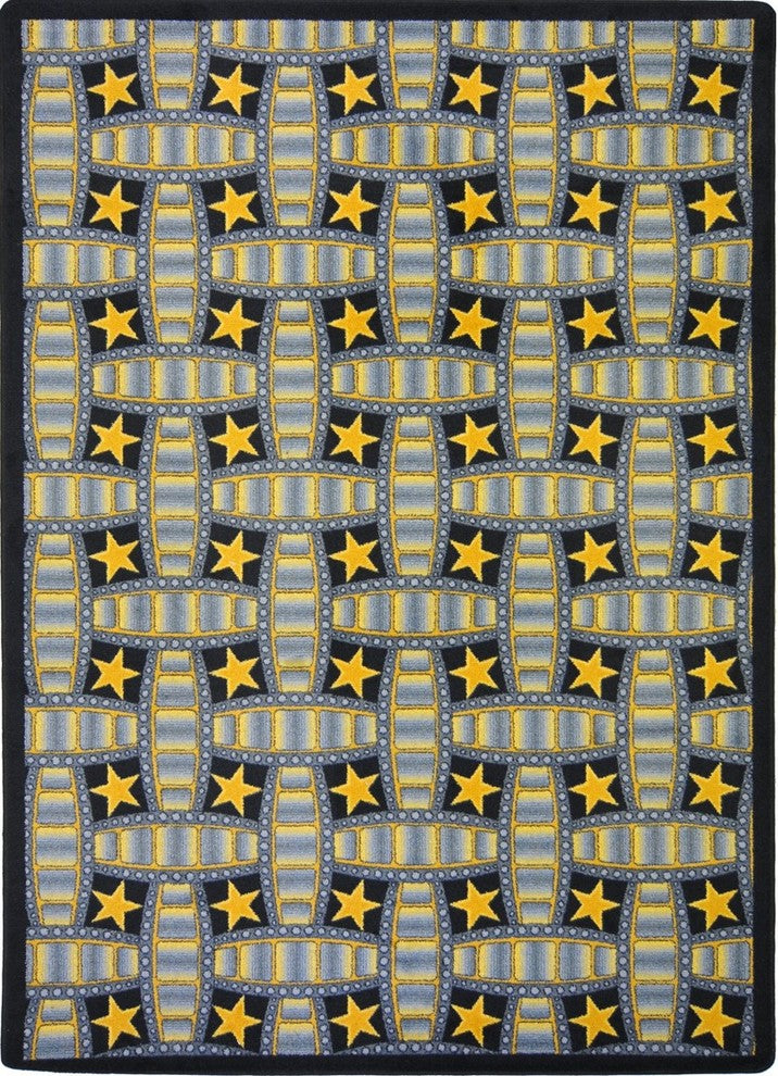 Any Day Matinee Rug, Marquee Star, Gray, 3'10"x5'4"
