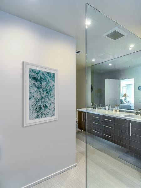 "Foam II" Framed Painting Print, 30"x45"