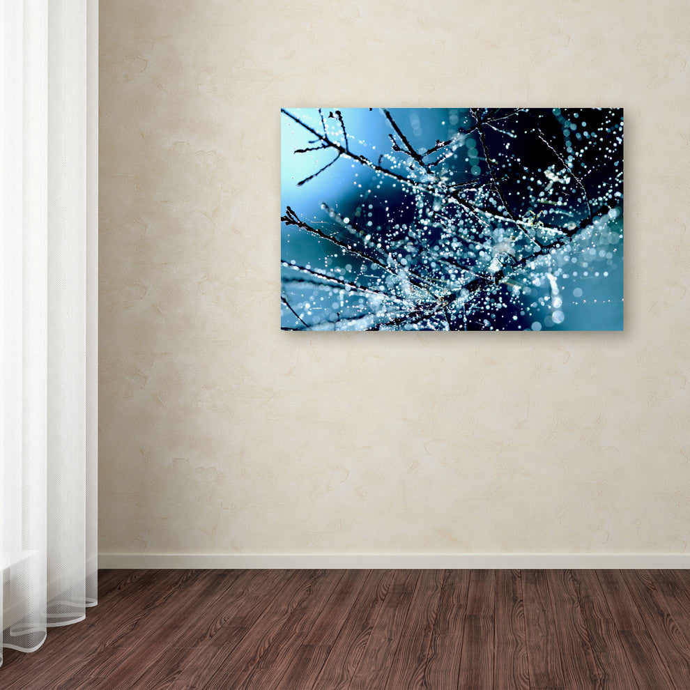 'Blue Rhapsody' Canvas Art by Beata Czyzowska Young