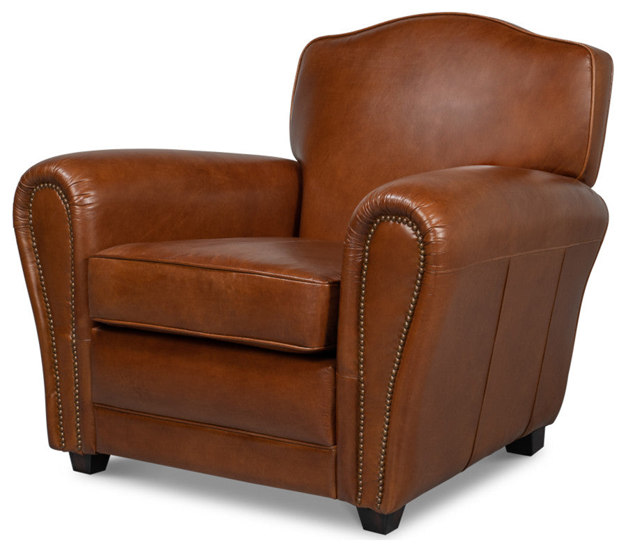 French Art Deco Style Club Chair