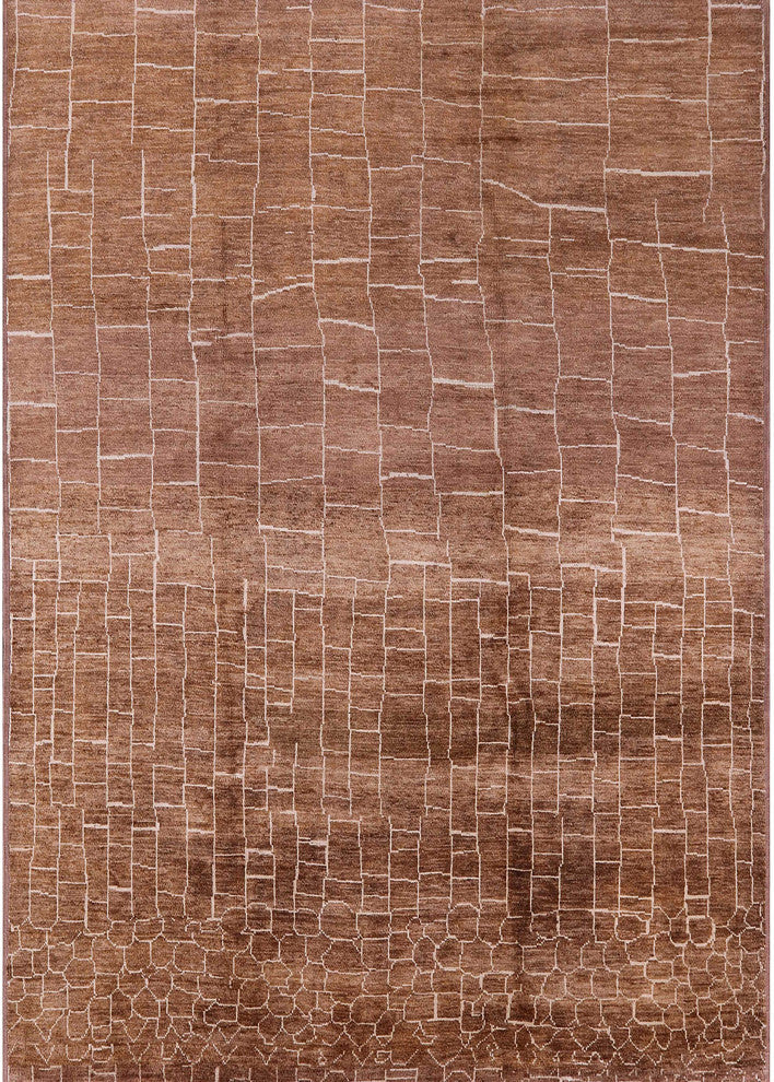 Ahgly Company Indoor Rectangle Mid-Century Modern Area Rugs, 8' x 10'