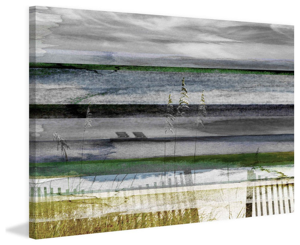 "Breezy" Print on Canvas, 24"x16"