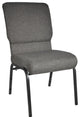 Charcoal Church Chair 18.5"