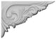 8 3/8"W x 5 7/8"H x 5/8"D Tyrone Stair Bracket, Right