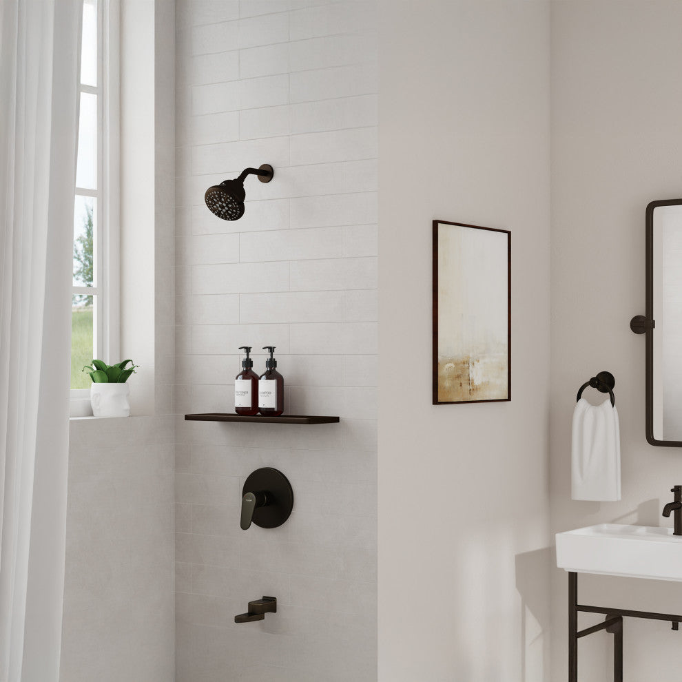 Fold Away Tub Spout with Diverter, Oil-Rubbed Bronze