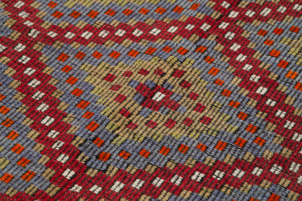 Rug N Carpet - Handmade Oriental 5' 9'' x 10' 4'' Antique Wool Kilim Rug