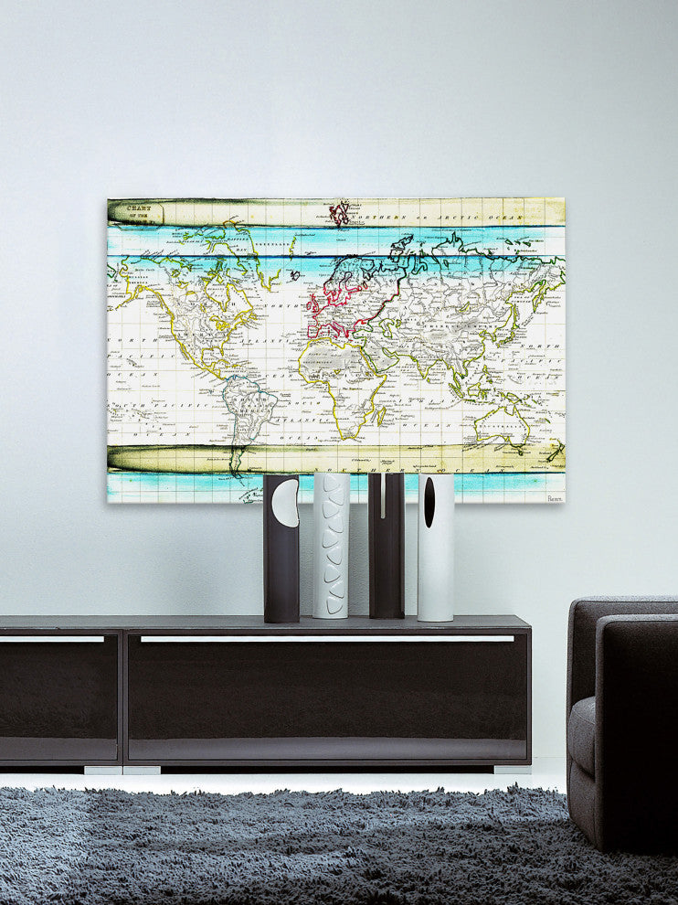 "Jet Setting" Fine Art Canvas Print, 24"x16"